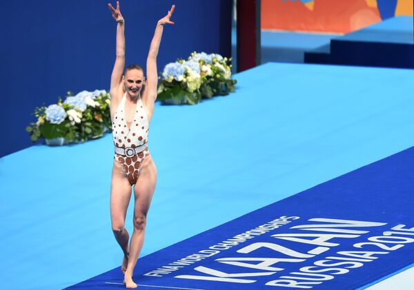 Чемпионат мира FINA 2015. Синхронное плавание. Соло. Техническая программа. Финал Чемпионат мира FINA 2015. Синхронное плавание. Соло. Техническая программа. Финал