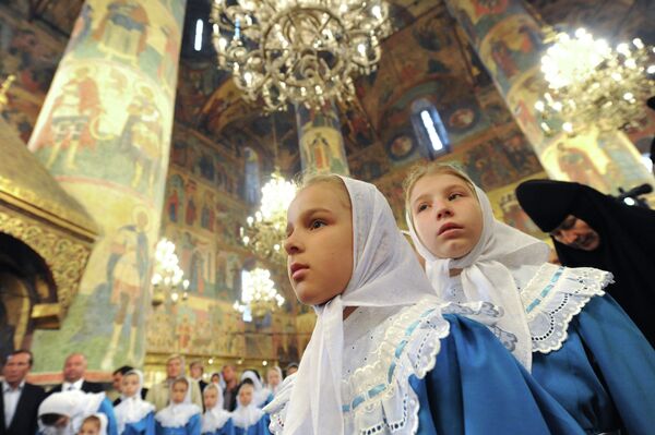 Патриаршее служение в праздник Успения Божией Матери Патриаршее служение в праздник Успения Божией Матери