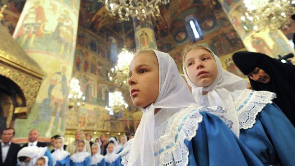 Патриаршее служение в праздник Успения Божией Матери Патриаршее служение в праздник Успения Божией Матери