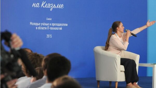 Директор Роспатриотцентра Ксения Разуваева Директор Роспатриотцентра Ксения Разуваева