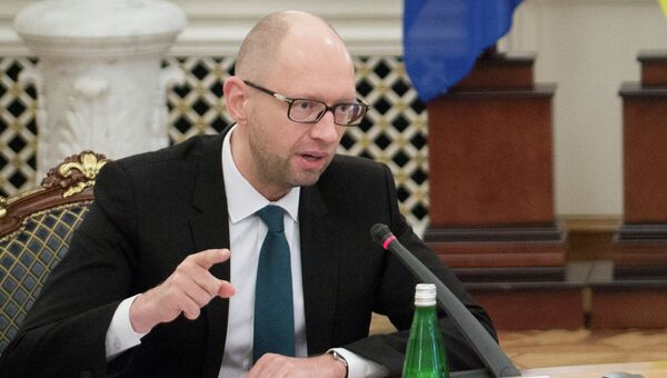 Премьер-министр Украины Арсений Яценюк. Архивное фото Премьер-министр Украины Арсений Яценюк. Архивное фото