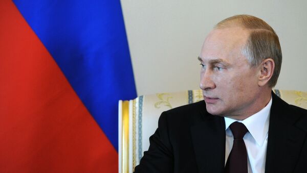 Президент России Владимир Путин. Архивное фото Президент России Владимир Путин. Архивное фото