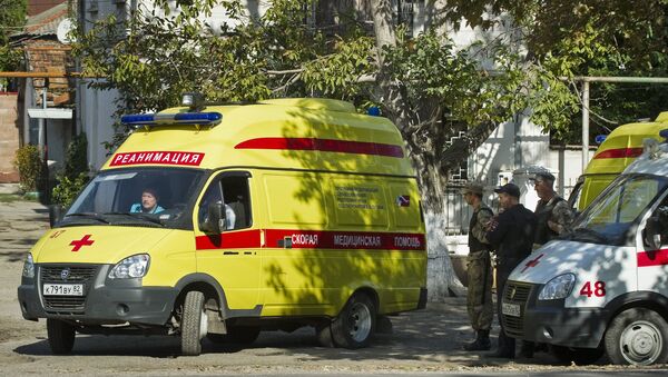 Нападение на станцию скорой помощи в Симферополе Нападение на станцию скорой помощи в Симферополе