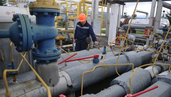 Высокогорная газокомпрессорная станция Воловец в Закарпатской области, Украина, Архивное фото Высокогорная газокомпрессорная станция Воловец в Закарпатской области, Украина, Архивное фото