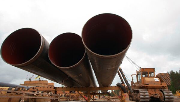 Строительство газопровода Ухта – Торжок. Архивное фото Строительство газопровода Ухта – Торжок. Архивное фото