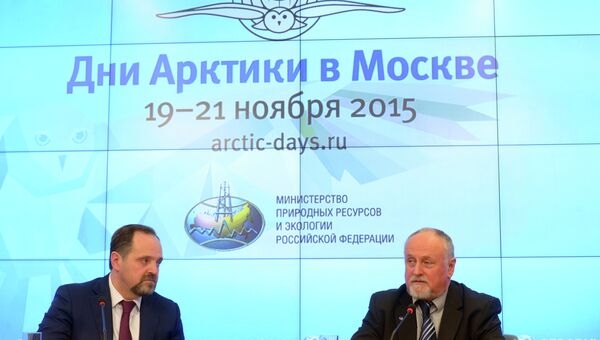 Пресс-конференция по итогам научной работы на дрейфующей станции Северный полюс - 2015 Пресс-конференция по итогам научной работы на дрейфующей станции Северный полюс - 2015