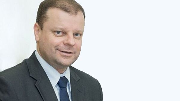 Глава МВД Литвы Саулюс Сквернялис Глава МВД Литвы Саулюс Сквернялис