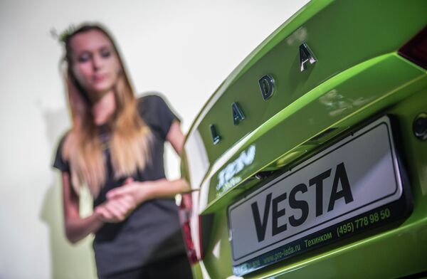 Старт продаж автомобиля Lada Vesta в Москве Старт продаж автомобиля Lada Vesta в Москве