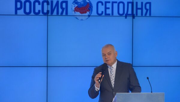Генеральный директор МИА Россия сегодня Дмитрий Киселев. Архив Генеральный директор МИА Россия сегодня Дмитрий Киселев. Архив