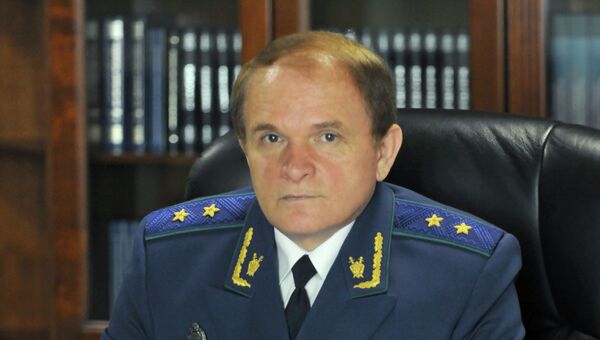 Начальник Главного управления по надзору за исполнением федерального законодательства Генеральной прокуратуры РФ Анатолий Паламарчук. Архивное фото Начальник Главного управления по надзору за исполнением федерального законодательства Генеральной прокуратуры РФ Анатолий Паламарчук. Архивное фото