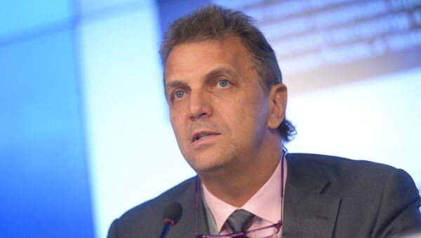 Президент Российского союза предпринимателей текстильной и легкой промышленности (Союзлегпром) Андрей Разбродин Президент Российского союза предпринимателей текстильной и легкой промышленности (Союзлегпром) Андрей Разбродин