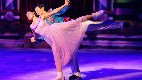 Труппа Imperial Ice Stars показала Щелкунчика на льду в Лондоне Труппа Imperial Ice Stars показала Щелкунчика на льду в Лондоне