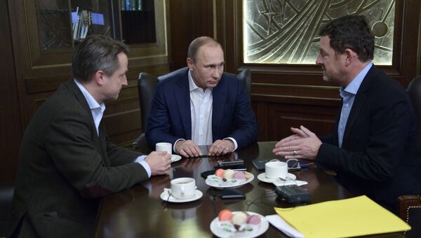 Президент РФ В. Путин дал интервью немецкому изданию Bild Президент РФ В. Путин дал интервью немецкому изданию Bild