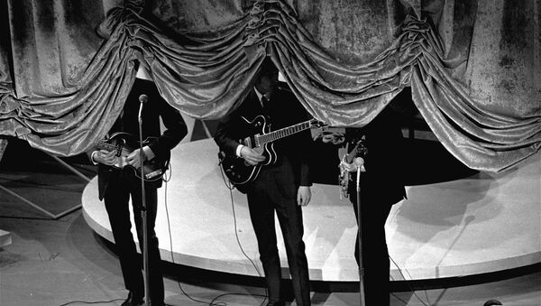 Группа The Beatles. Архивное фото Группа The Beatles. Архивное фото