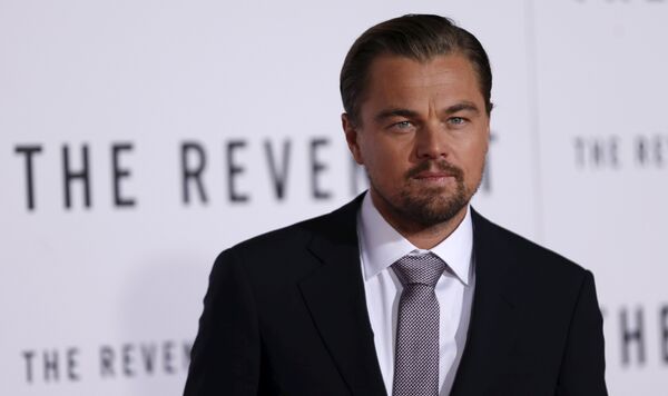 Актер Леонардо Ди Каприо на премьере фильма Выживший Актер Леонардо Ди Каприо на премьере фильма Выживший