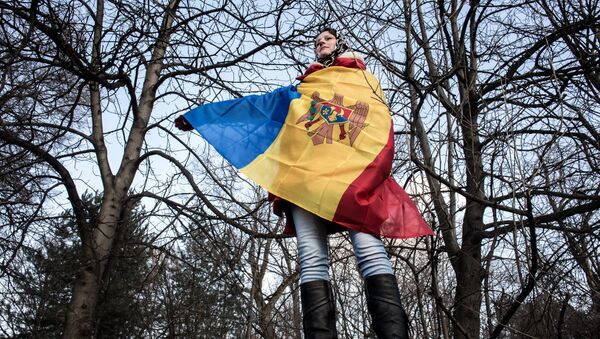 Акция протеста в Молдавии Акция протеста в Молдавии