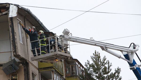 Взрыв бытового газа во Фрунзенском районе города Ярославля. Архивное фото. Взрыв бытового газа во Фрунзенском районе города Ярославля. Архивное фото.