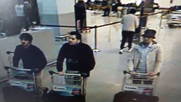 Подозреваемые в совершении теракта в аэропорту Брюсселя, Бельгия Подозреваемые в совершении теракта в аэропорту Брюсселя, Бельгия