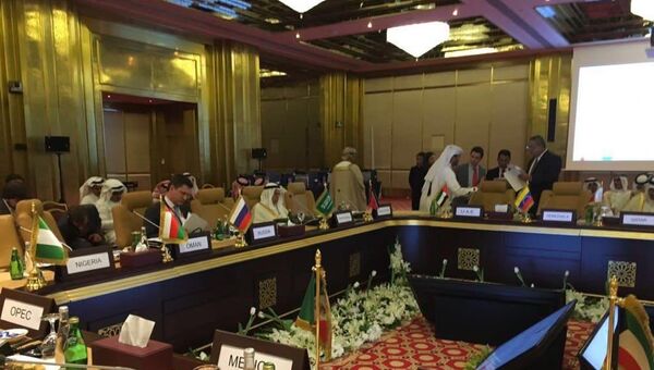 Встреча по заморозке добычи нефти в Дохе. 17 апреля 2016 Встреча по заморозке добычи нефти в Дохе. 17 апреля 2016