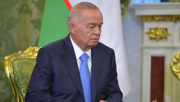Президент Узбекистана Ислам Каримов. Архивное фото Президент Узбекистана Ислам Каримов. Архивное фото