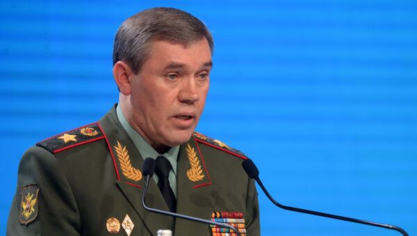Начальник Генерального штаба Вооруженных сил РФ - первый заместитель министра обороны РФ генерал армии Валерий Герасимов. Архивное фото Начальник Генерального штаба Вооруженных сил РФ - первый заместитель министра обороны РФ генерал армии Валерий Герасимов. Архивное фото