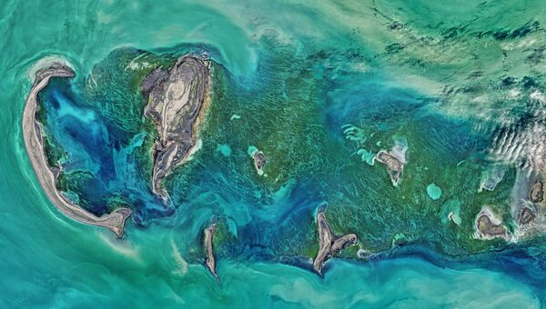 Снимок Каспийского моря Снимок Каспийского моря