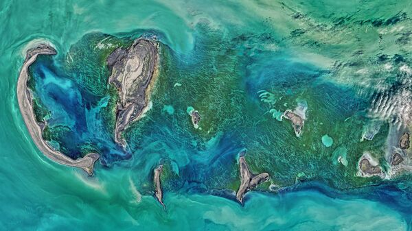 Снимок Каспийского моря Снимок Каспийского моря