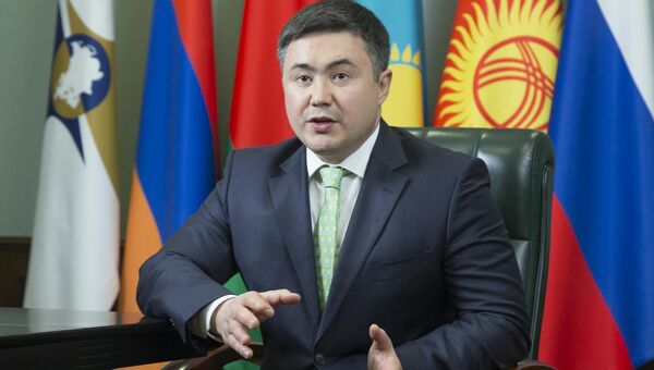 Министр по экономике и финансовой политике ЕЭК Тимур Сулейменов. Архивное фото Министр по экономике и финансовой политике ЕЭК Тимур Сулейменов. Архивное фото
