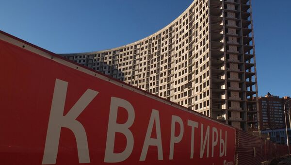 Новостройка в городе Мытищи. Архивное фото Новостройка в городе Мытищи. Архивное фото