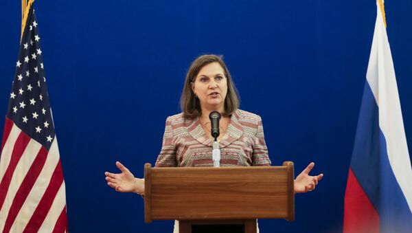 Помощник госсекретаря США Виктория Нуланд в Москве Помощник госсекретаря США Виктория Нуланд в Москве
