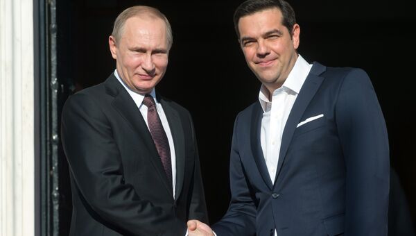 Визит президента РФ В. Путина в Грецию Визит президента РФ В. Путина в Грецию
