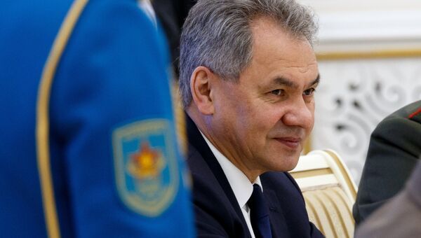 Министр обороны РФ Сергей Шойгу. Архивное фото Министр обороны РФ Сергей Шойгу. Архивное фото