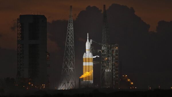 Ракета Delta 4-Heavy. Архивное фото Ракета Delta 4-Heavy. Архивное фото