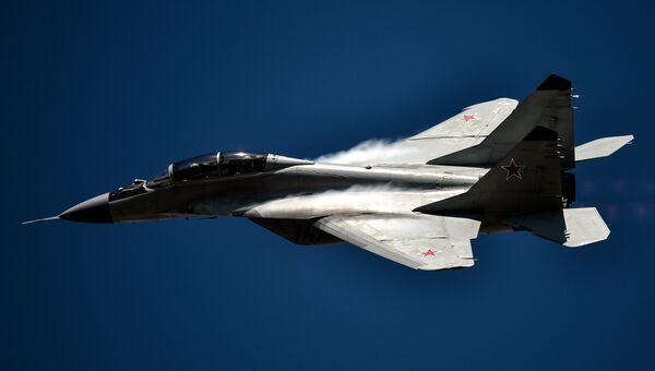 Многоцелевой истребитель МиГ-29. Архивное фото Многоцелевой истребитель МиГ-29. Архивное фото