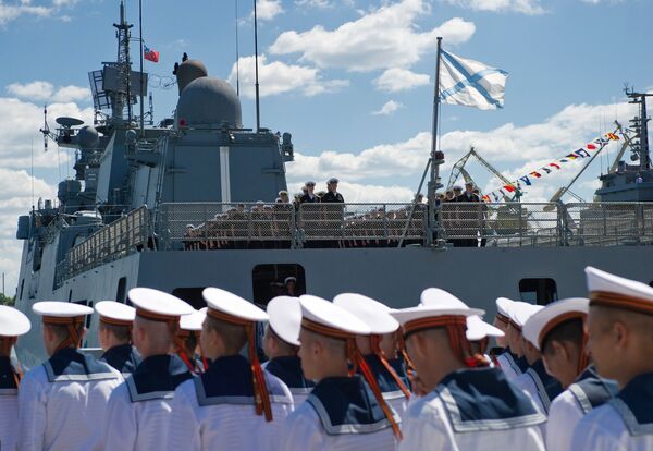 Прибытие нового сторожевого корабля Адмирал Григорович в Севастополь. Июнь 2016 года Прибытие нового сторожевого корабля Адмирал Григорович в Севастополь. Июнь 2016 года