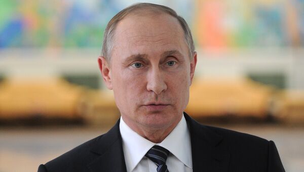 Президент РФ Владимир Путин. Архивное фото Президент РФ Владимир Путин. Архивное фото