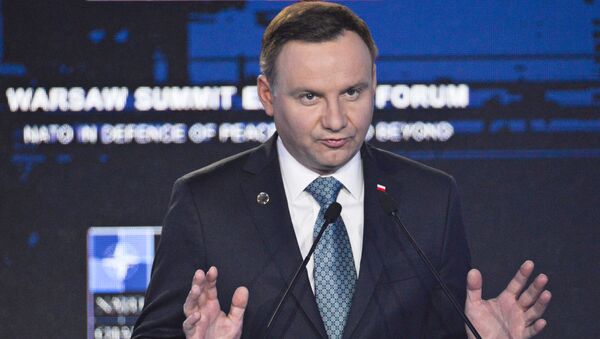 Президент Польши Анджей Дуда. Архивное фото Президент Польши Анджей Дуда. Архивное фото