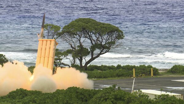 Американский противоракетный комплекс системы THAAD. Архивное фото Американский противоракетный комплекс системы THAAD. Архивное фото