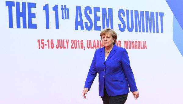 Ангела Меркель на саммите Европа-Азия (ASEM) в Монголии Ангела Меркель на саммите Европа-Азия (ASEM) в Монголии