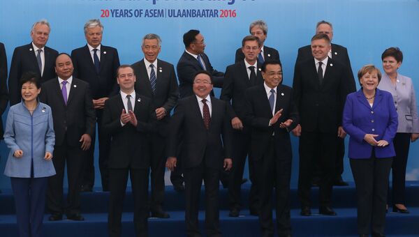 Премьер-министр РФ Д. Медведев на саммите АСЕМ в Монголии Премьер-министр РФ Д. Медведев на саммите АСЕМ в Монголии