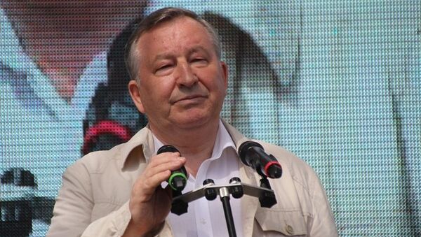 Губернатор Алтайского края Александр Карлин. Архивное фото Губернатор Алтайского края Александр Карлин. Архивное фото