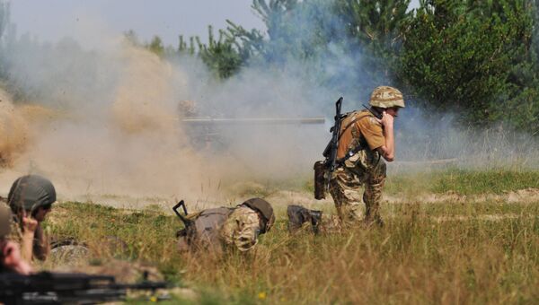 Украинские военные. Архивное фото Украинские военные. Архивное фото