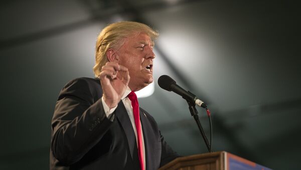 Кандидат в президенты США от Республиканской партии Дональд Трамп. Архивное фото Кандидат в президенты США от Республиканской партии Дональд Трамп. Архивное фото