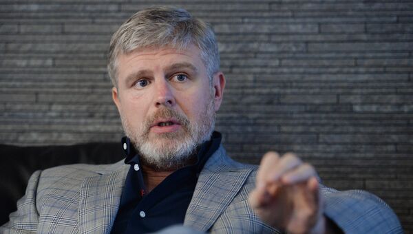 Президент промоутерской компании Мир Бокса Андрей Рябинский. Архив Президент промоутерской компании Мир Бокса Андрей Рябинский. Архив