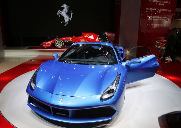 Автомобиль Ferrari 488 Автомобиль Ferrari 488