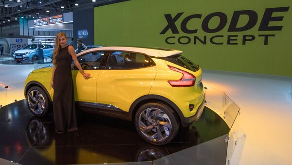 Автомобиль Lada Xcode на Московском международном автомобильном салоне-2016 Автомобиль Lada Xcode на Московском международном автомобильном салоне-2016