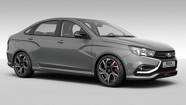 Автомобиль LADA Vesta Sport Concept Автомобиль LADA Vesta Sport Concept