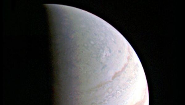 Пока самая четкая фотография Юпитера, полученная зондом Juno Пока самая четкая фотография Юпитера, полученная зондом Juno