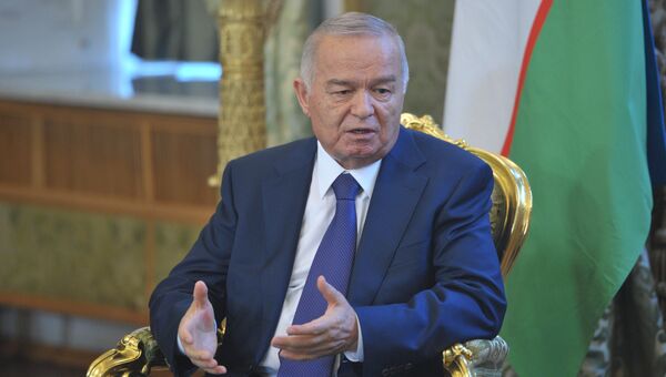 Президент Узбекистана Ислам Каримов. Архивное фото Президент Узбекистана Ислам Каримов. Архивное фото