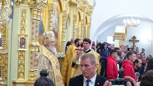 Патриарх Московский и всея Руси Кирилл на Сахалине Патриарх Московский и всея Руси Кирилл на Сахалине